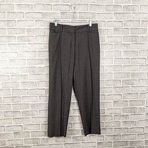 MM. LAFLEUR New York Crop Trouser Pants in Gray Wool Women's Size 6